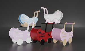 doll strollers baby carriage model