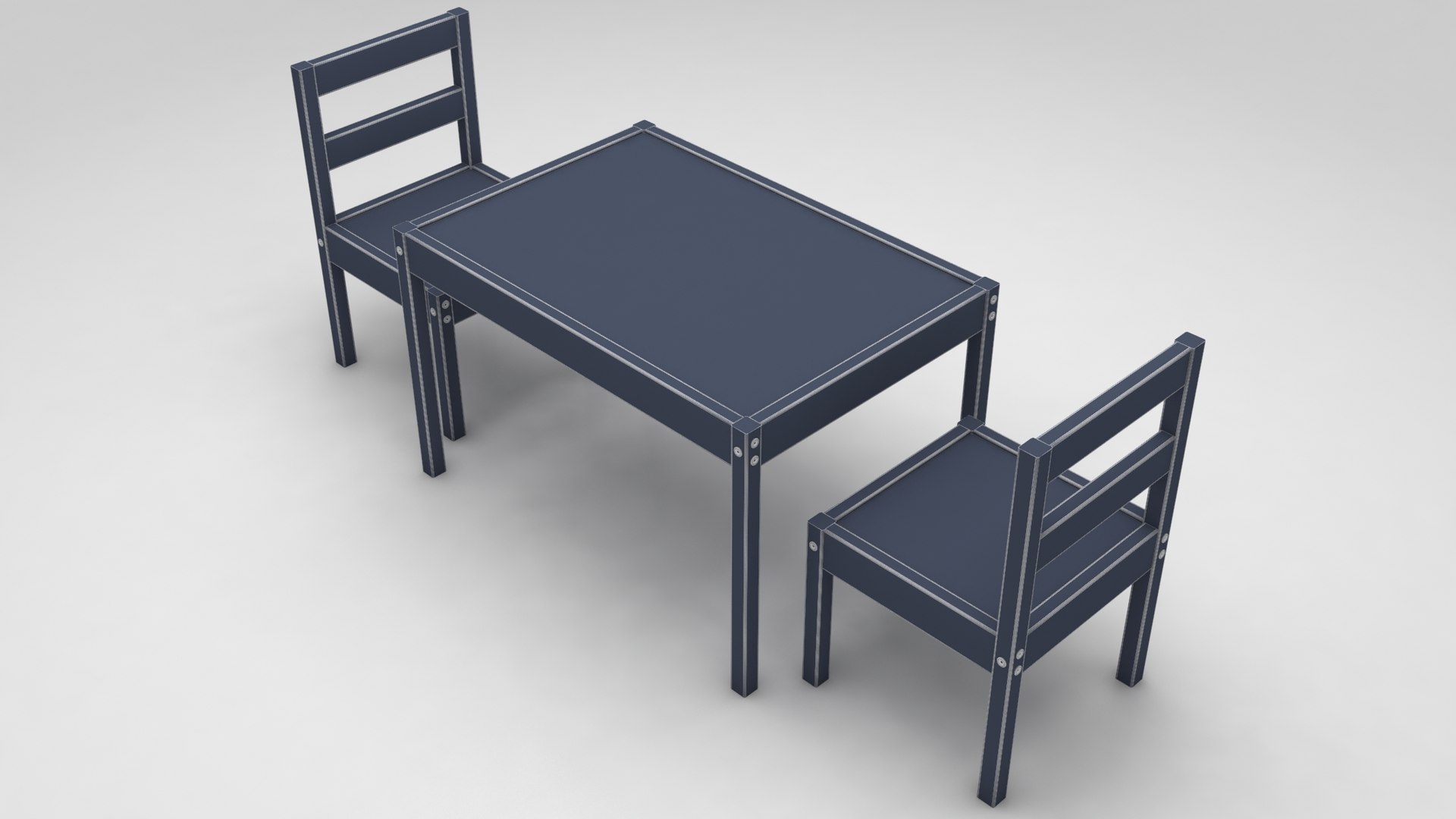 Activity table 3D model - TurboSquid 1637442