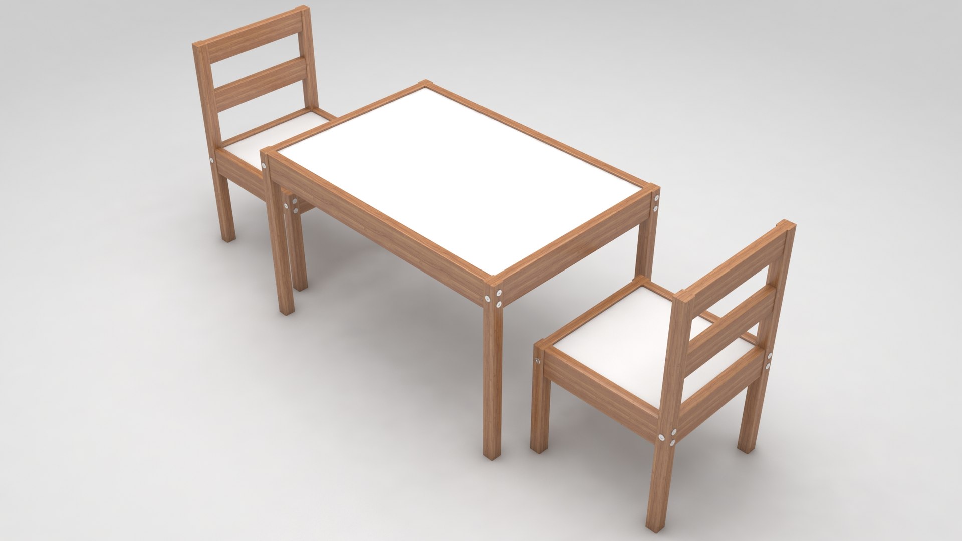 Activity table 3D model - TurboSquid 1637442