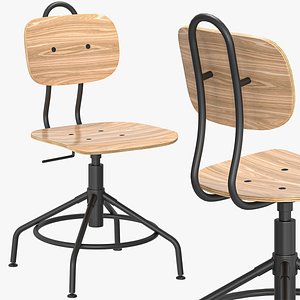 IKEA KULLABERG Swivel Chair 3D model
