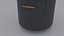 Black wood night stand