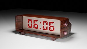 Alarm Digital Clock  3D model