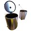 Furniture Fittings Mega Pack - Waste Bins