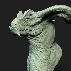 Dragon Head 3D Print
