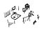Set of 15 Playground Toys