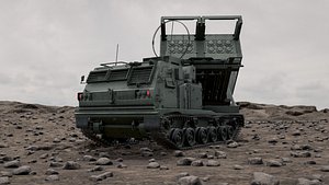 3D M270 MLRS