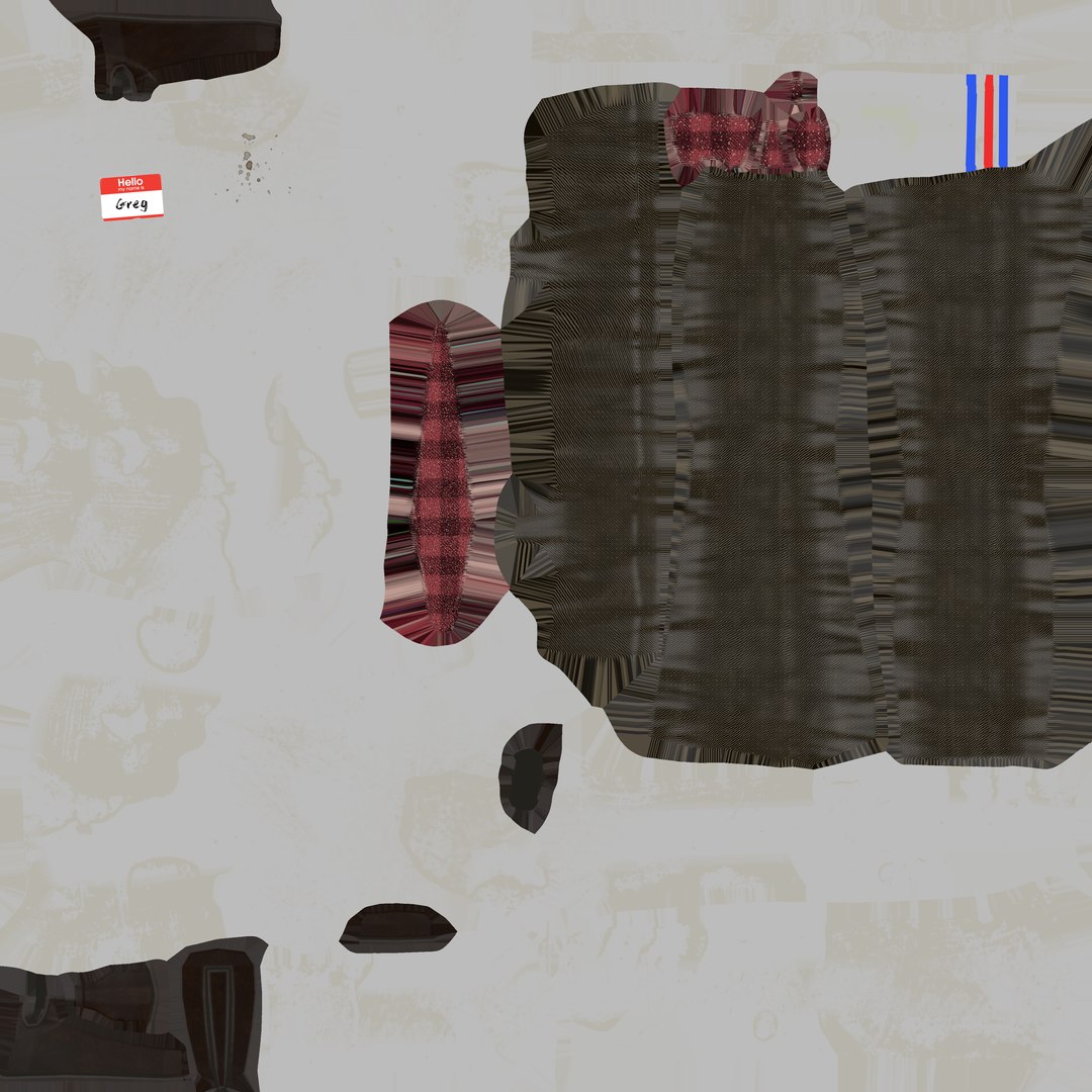 3D Low Poly Real-time Character: Greg | Ready For Rigging - TurboSquid ...