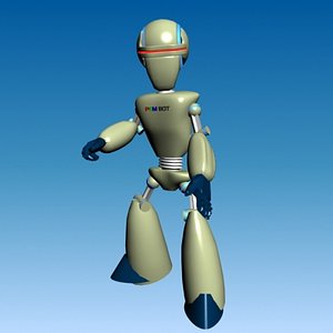 futuristic robot - 23-b max