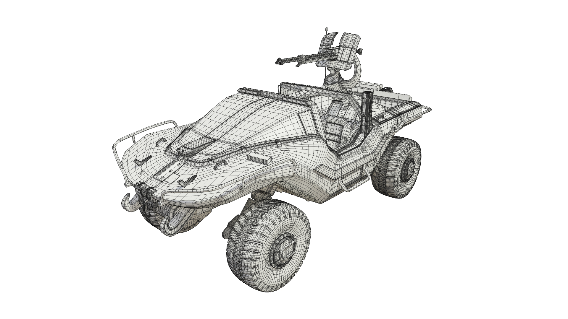 Halo warthog чертежи