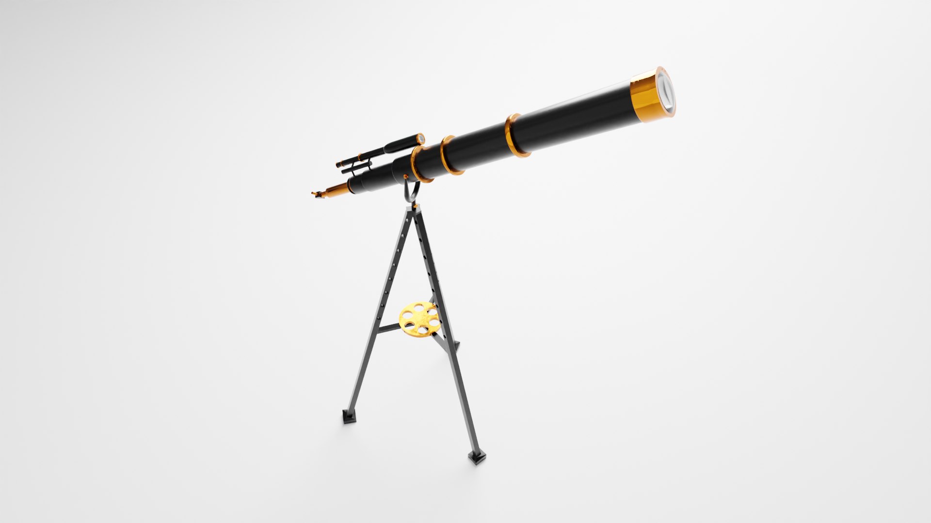Free Free Telescope Model 3D Model - TurboSquid 2122061