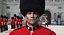 Soldado de la Guardia Real británica aparejado