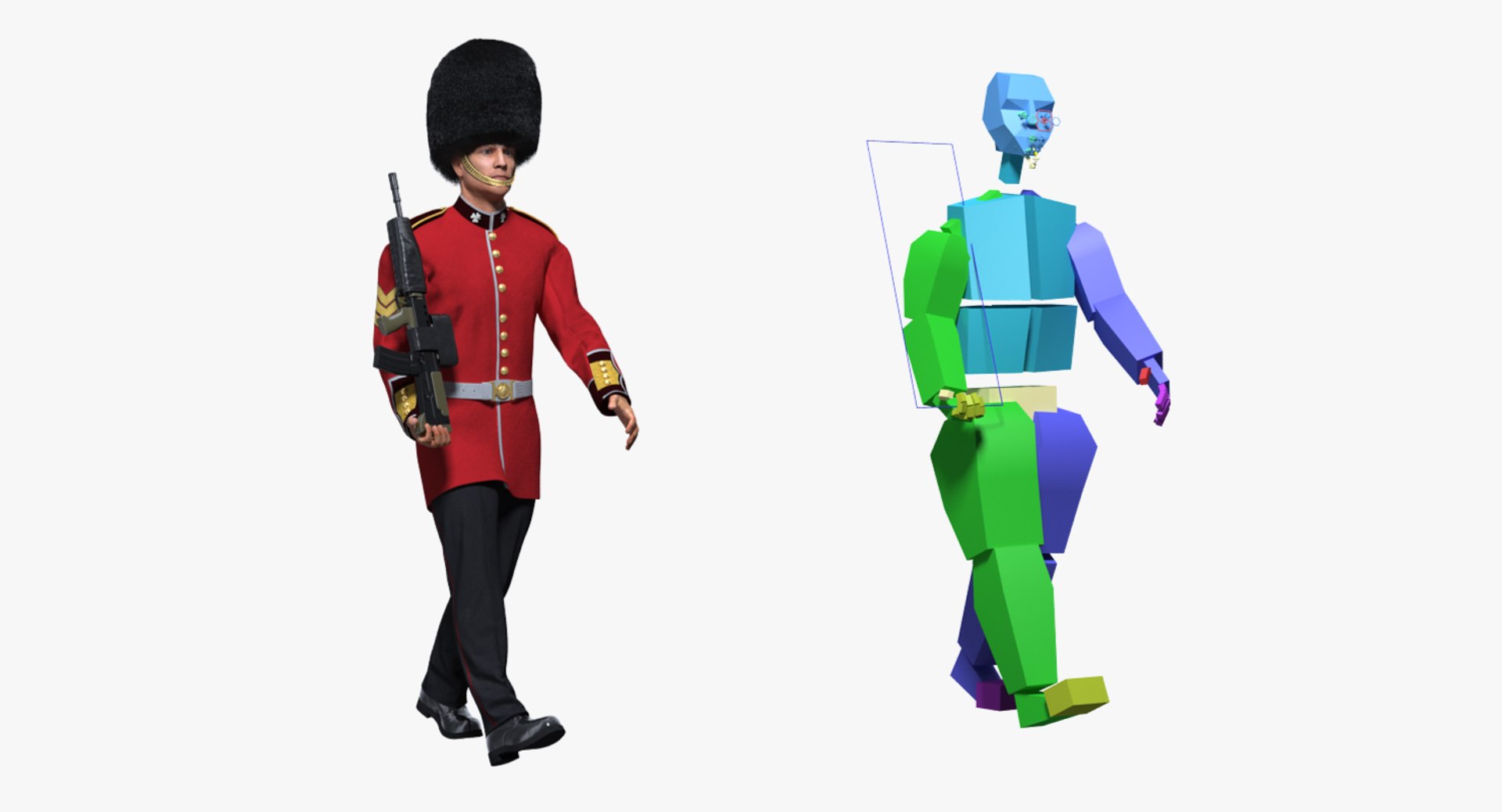 british royal guard soldier 3D https://p.turbosquid.com/ts-thumb/0k/WGiz3L/B3WJXgIi/britishroyalguardsoldierrigged3dsmodel014/jpg/1501608389/1920x1080/fit_q87/07b107478209fd74c5c929515a3ef15f1c670ab6/britishroyalguardsoldierrigged3dsmodel014.jpg