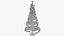 3D model Wooden Christmas Tree V10