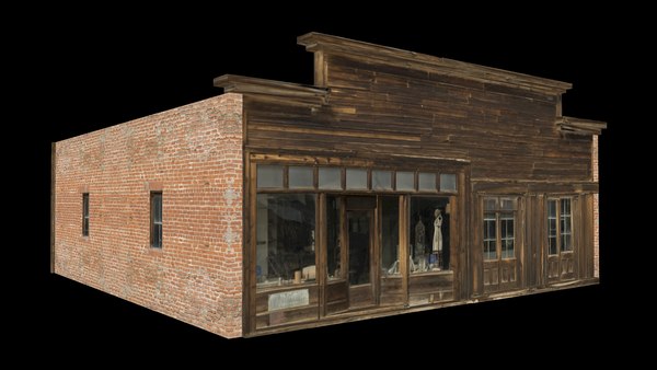 3D Building Facade Low Poly - TurboSquid 1931232
