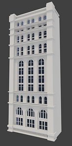 Cityscape Building Facade