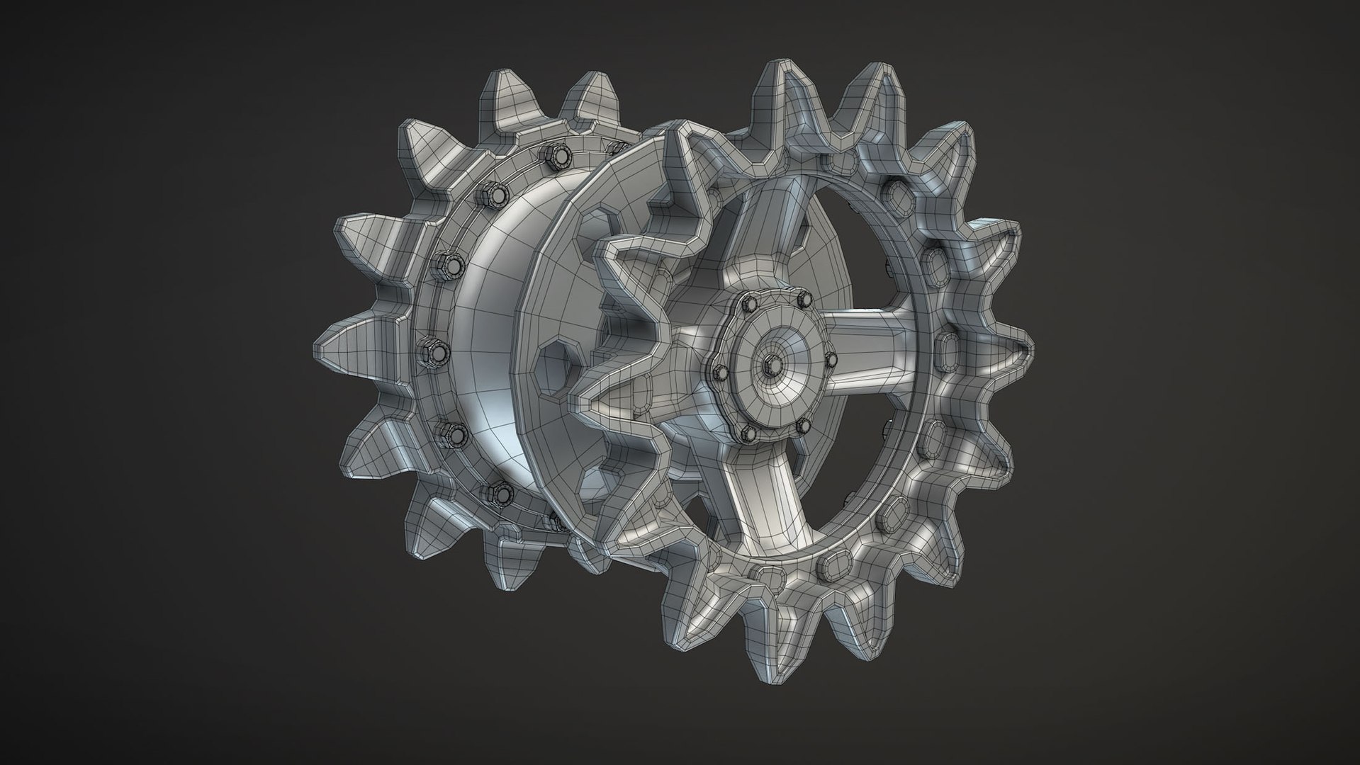 3D T-72 and T-90 Tank Wheels Set High-Poly model - TurboSquid 1952400