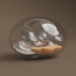 glass sone art 3D model