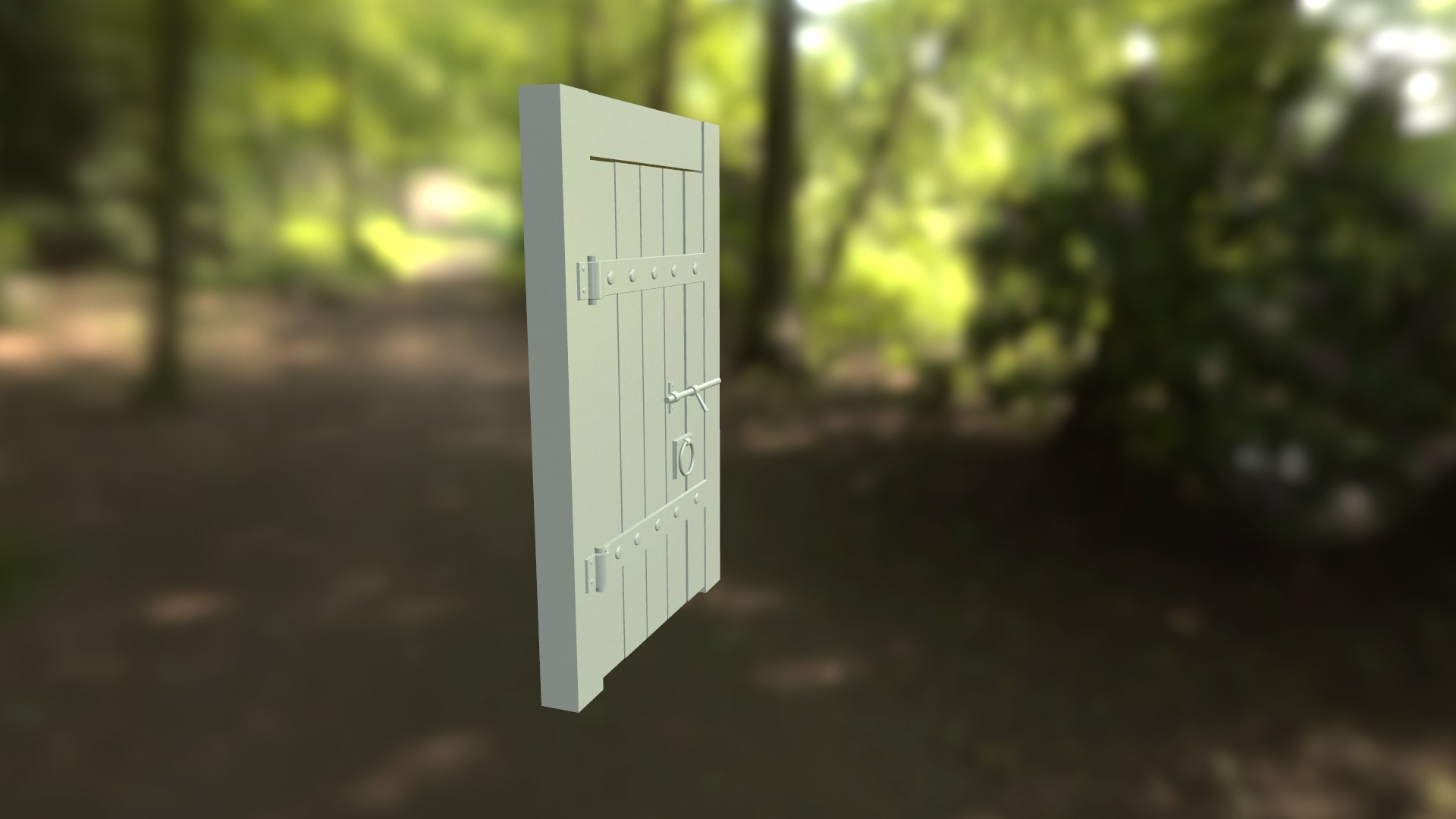 3d obj door