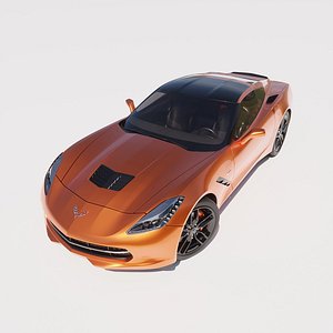 3D Chevrolet Corvette Stingray Z51 2015