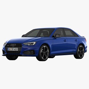 audi a4 3D model