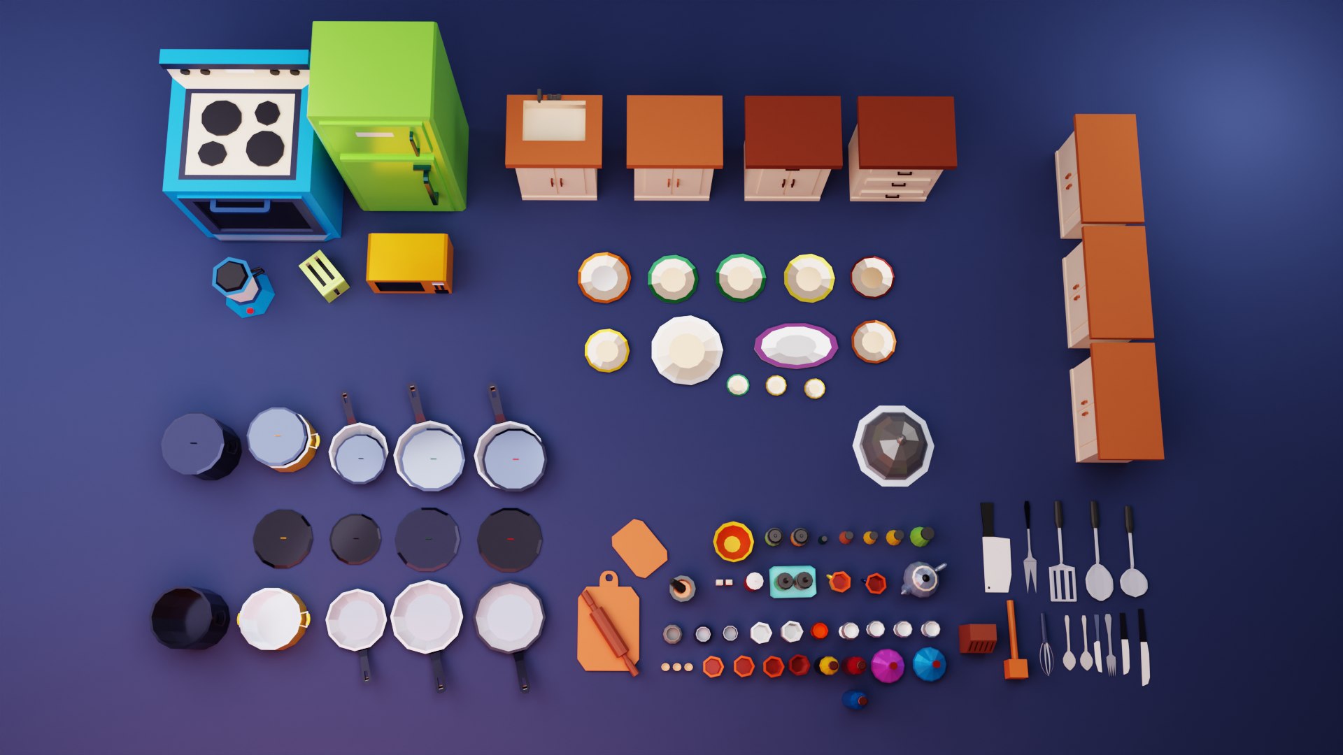 3D 98 Low poly kitchen 3D game assets and models https://p.turbosquid.com/ts-thumb/0l/5h87wr/Pj/3/png/1653128699/1920x1080/fit_q87/04a5733a853a64f4a2b0698f5aab9609d9eb1e89/3.jpg