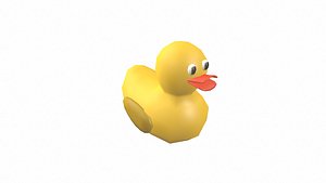 Cartoon Duck 3D