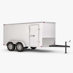 Cargo Trailer 02 3D