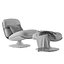 Minotti Pattie armchair 3D model
