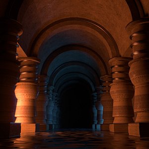 Majestic Temple 3D model