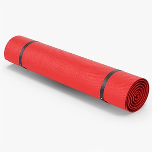 Red Yoga Mat