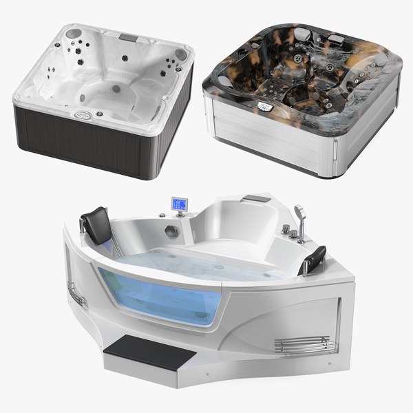 3D model Modern Jacuzzi Collection