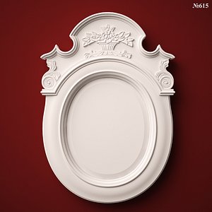 3ds mirror frame stl cnc