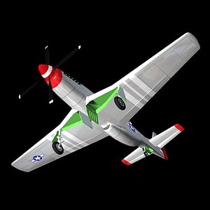 ww2 fighter plane 3d pz3