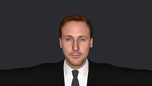 Ryan Gosling Hyper Realistic Full Body Fully Rigged Character