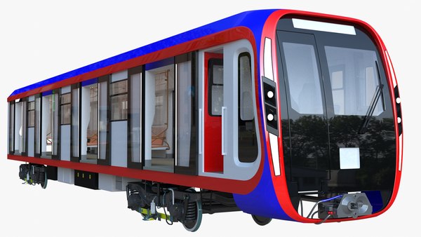 3D модель Поезда московского метро - TurboSquid 1754504