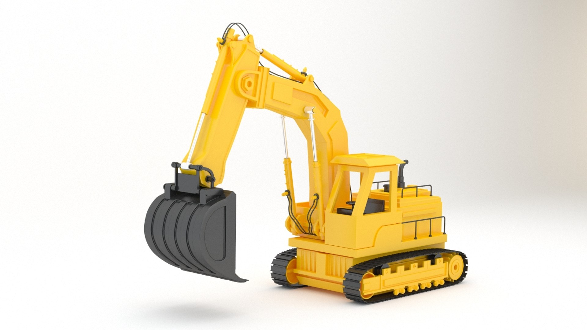 3D Toy Frontloader Model - TurboSquid 1263571
