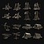 SIEGE ENGINE WAR MACHINES CONSTRUCTION BUILDER COLLECTION PACK