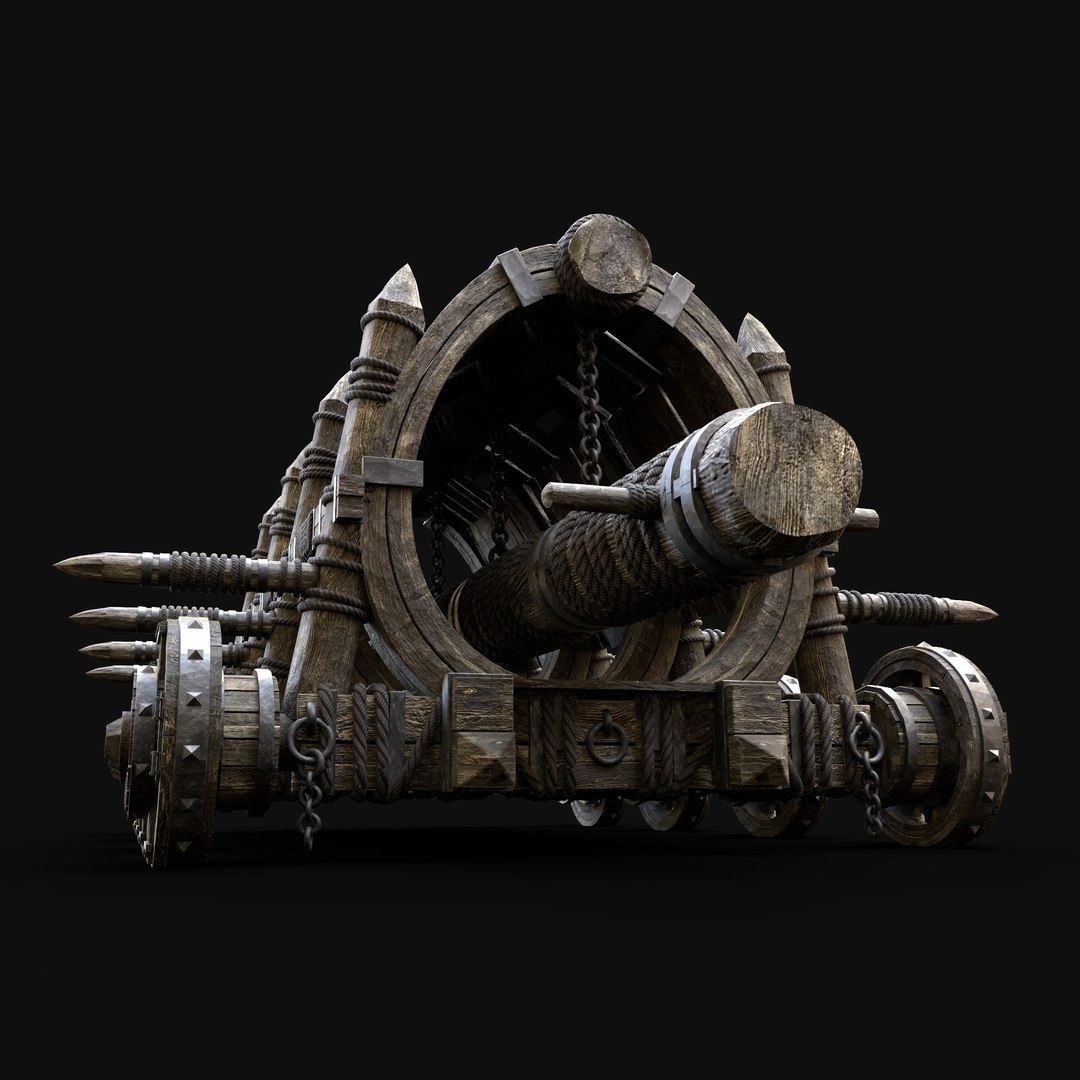3D SIEGE ENGINE WAR MACHINES CONSTRUCTION BUILDER COLLECTION PACK model https://p.turbosquid.com/ts-thumb/0l/UMmzqo/mU/battering_ram_004_render7/jpg/1649281173/1920x1080/fit_q87/26a91ba837d30a98156d75bda0ec80e949fae0dc/battering_ram_004_render7.jpg