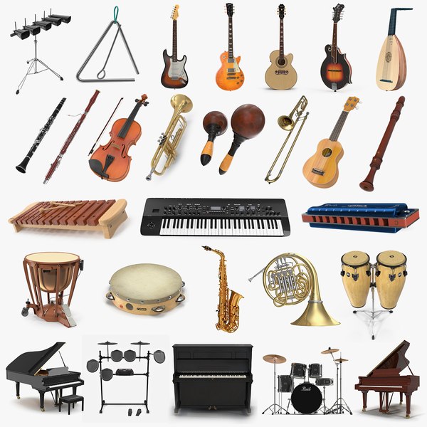 13 modèles d'instruments de musique miniatures, mini jeux d'instruments de  musique mignons et intéressants, modèles d'instruments de musique en