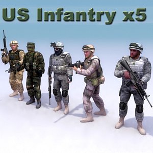 usarmy military 3d model