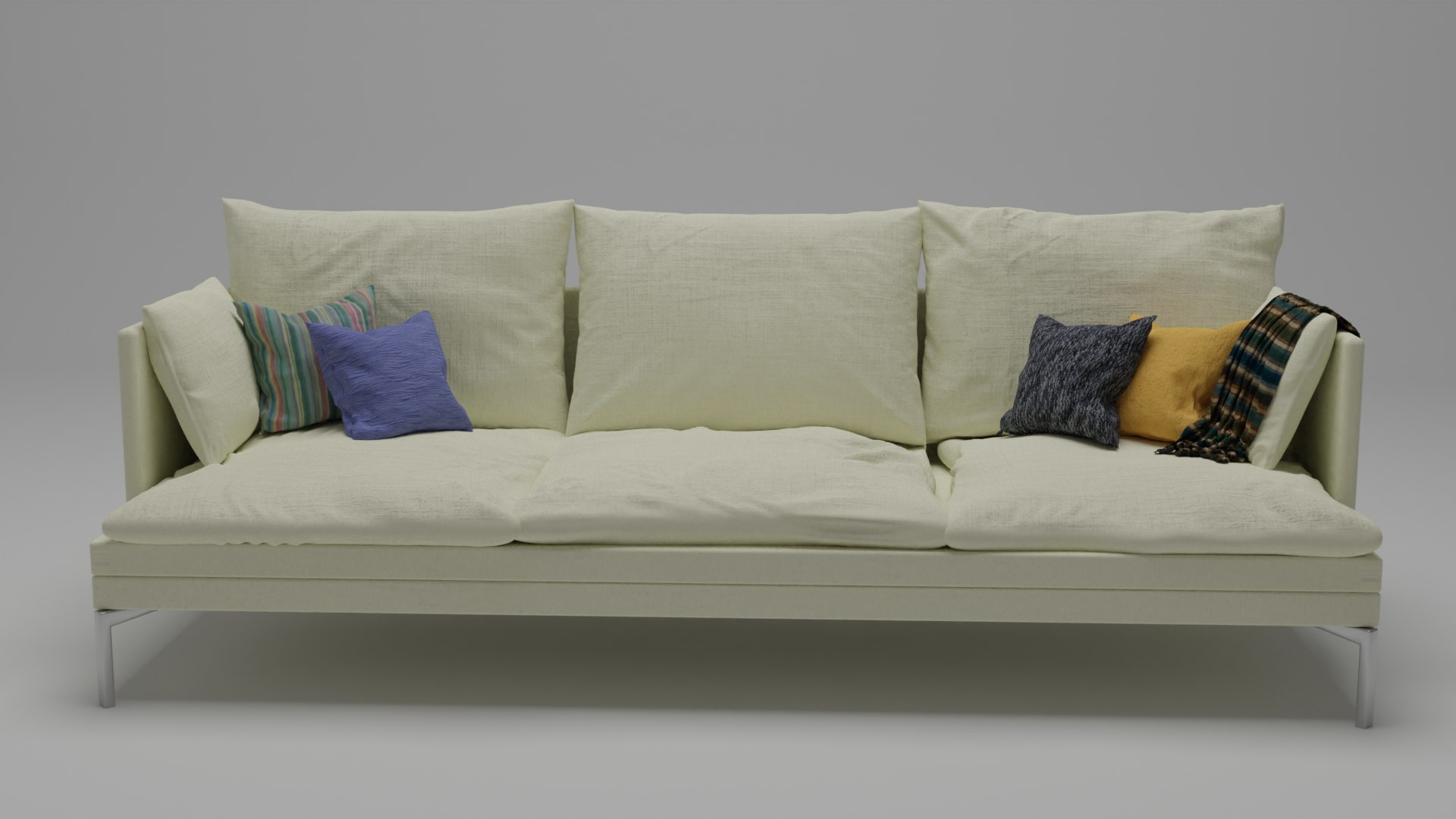 Luxury Couch 3D Model - TurboSquid 2271214