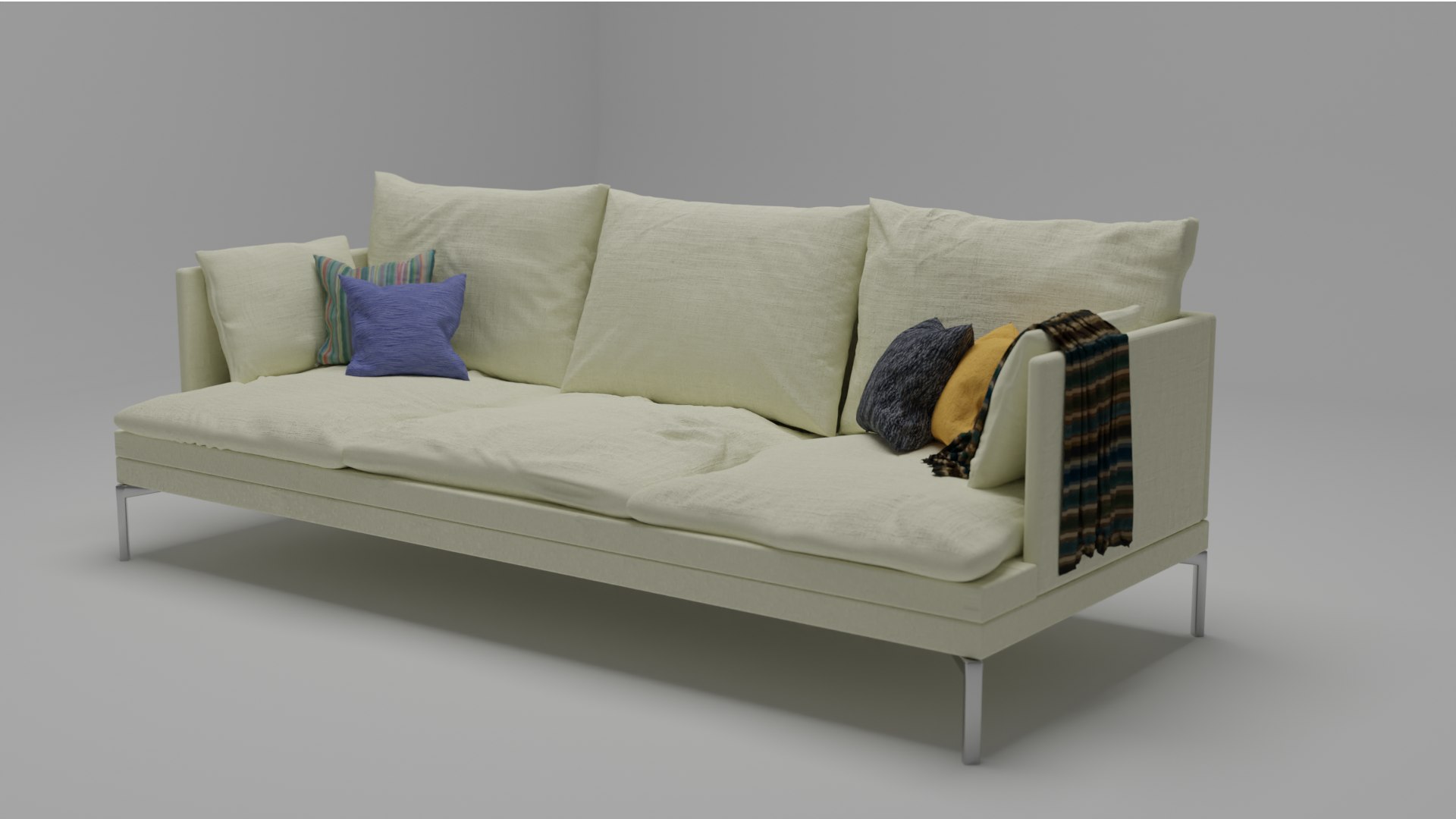Luxury Couch 3D Model - TurboSquid 2271214