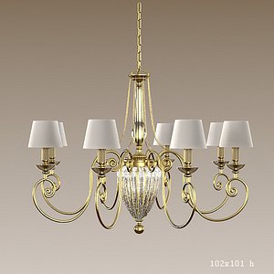 chelsom classic chandelier crystal glass