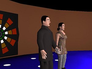 eyes love 3d model