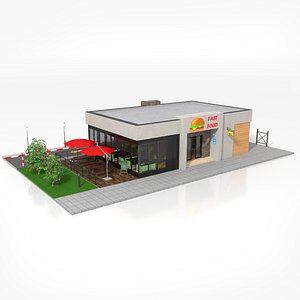 Drive-Thru Fast Food Restaurant 2
