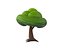 Cartoon Tree 004 model