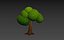 Cartoon Tree 004 model