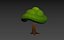 Cartoon Tree 004 model