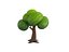 Cartoon Tree 004 model