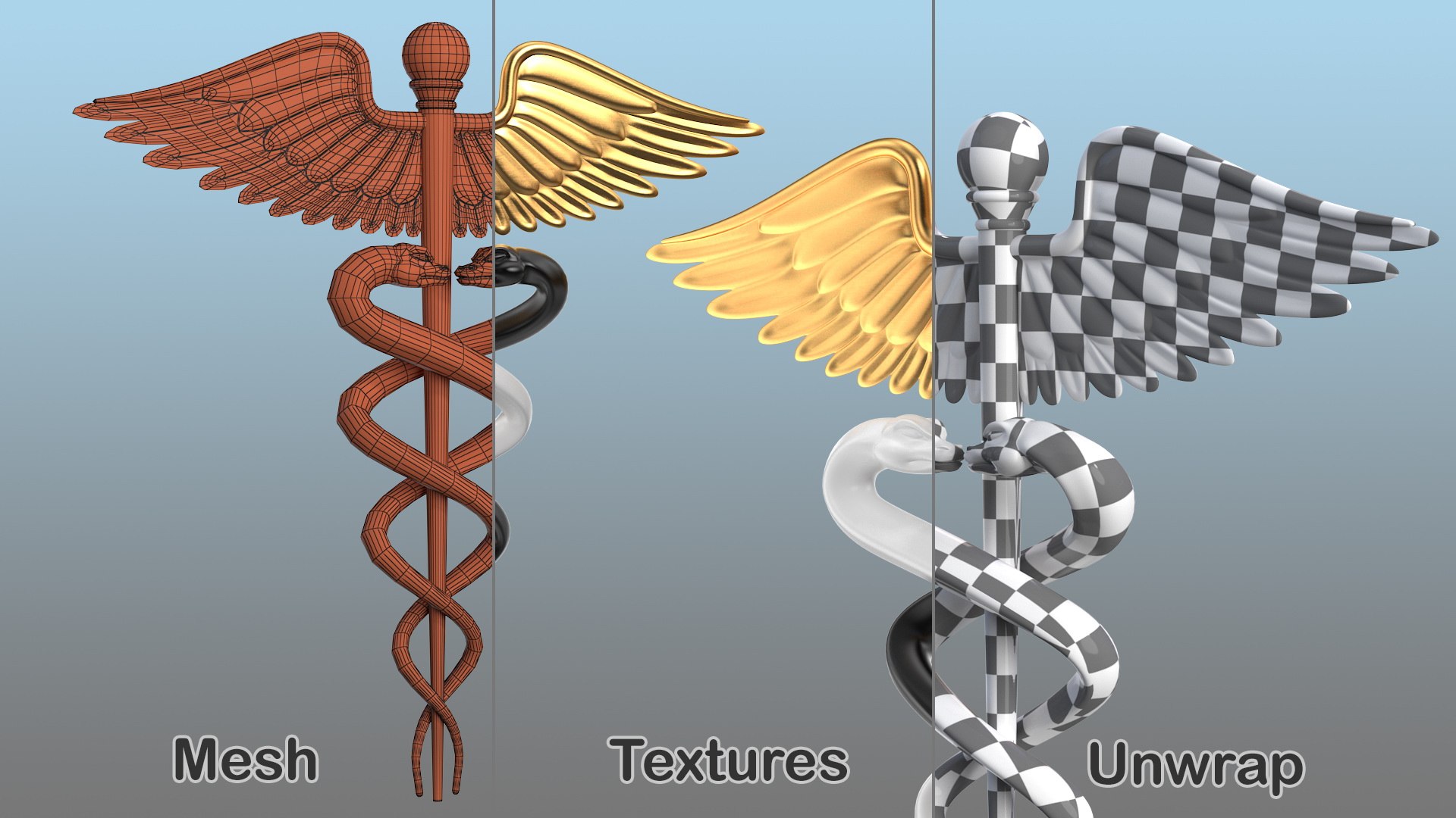 3D model caduceus medical symbol https://p.turbosquid.com/ts-thumb/0l/kBu2n1/vQthLV0a/caduceusmedicalsymbolvray3dmodel010/jpg/1579296232/1920x1080/fit_q87/bcc5b9d734016d16ed497e1f315bc367fb034f96/caduceusmedicalsymbolvray3dmodel010.jpg